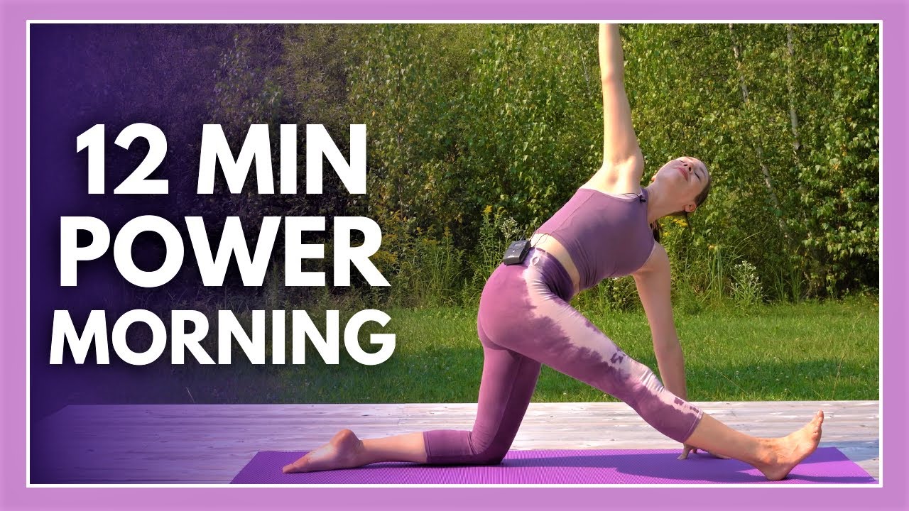 12 min Morning Power Yoga – CORE STRENGTH