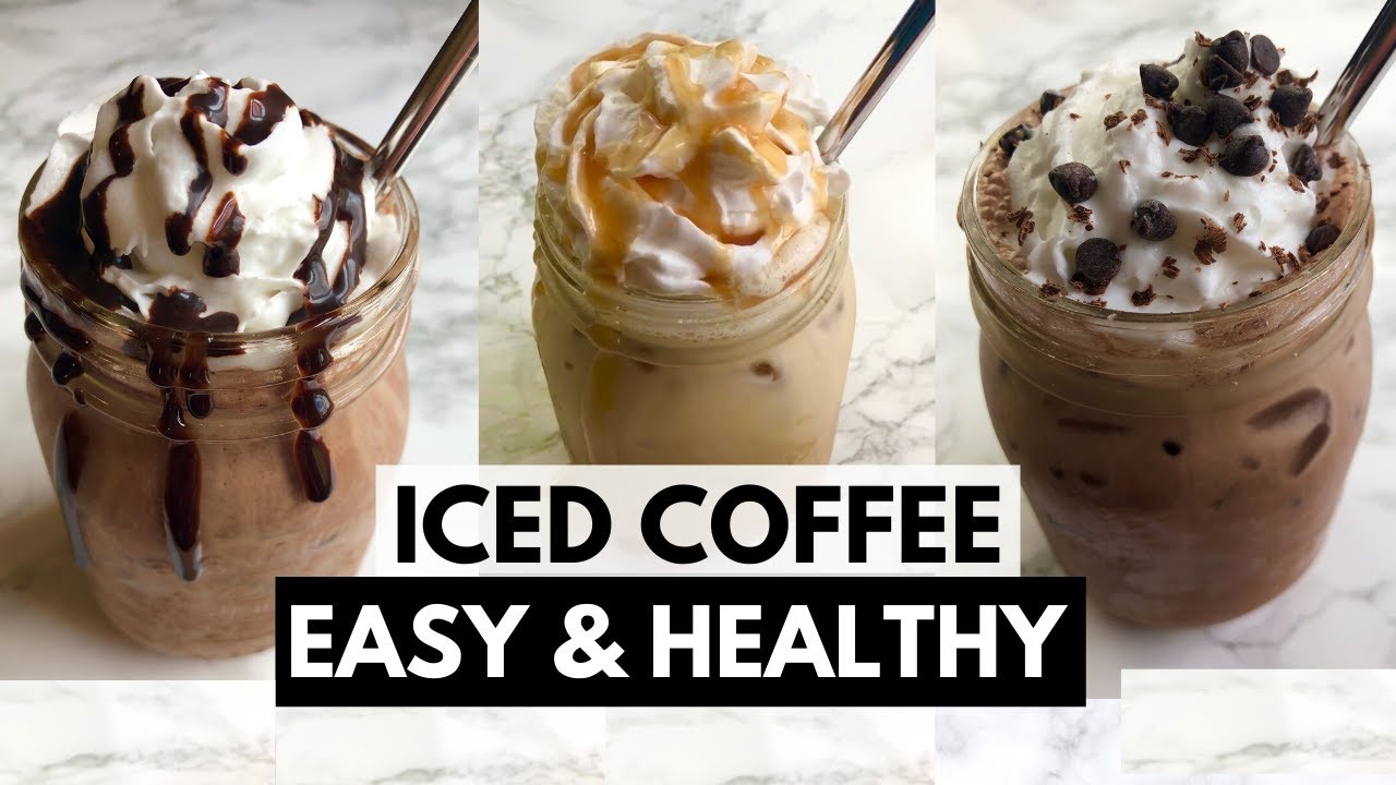 Iced coffee Recipe Easy + Healthy | Low Calorie Iced Coffee | LadyBoss Lean Recipes