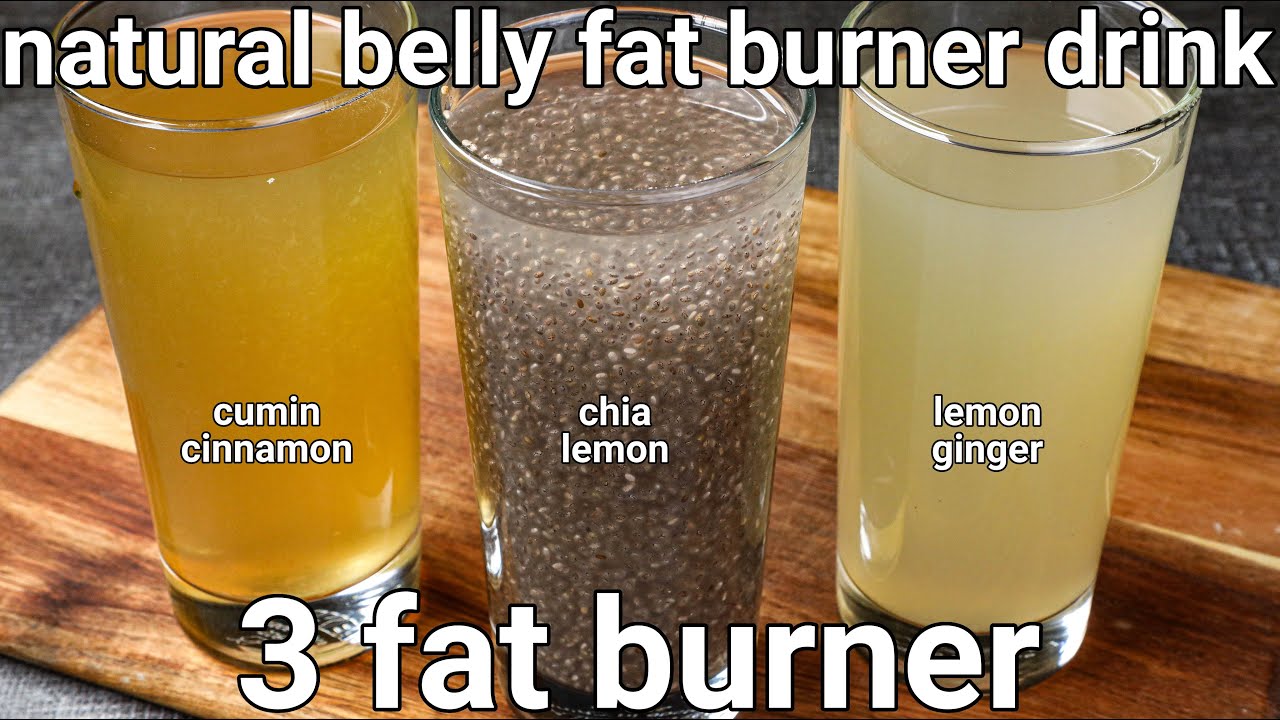 3 fat burning drink – weight loss recipes | fat burning tea | homemade drinks to lose belly fat