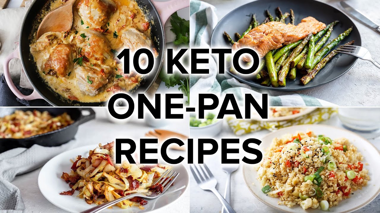 10 Keto One-Pan Recipes with Easy Cleanup