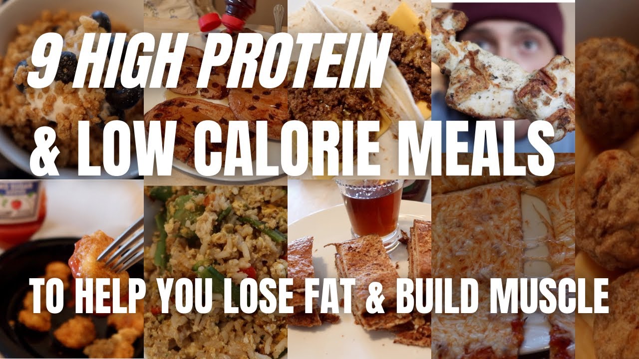 Low Calorie, High Protein Meals For Weight Loss - 9 Recipes