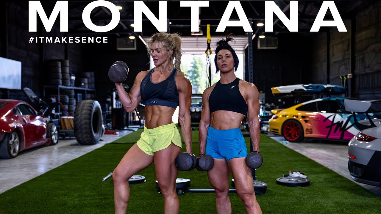 BROOKE ENCE VLOGS | Jumping Porsches In Montana With DLB!!!