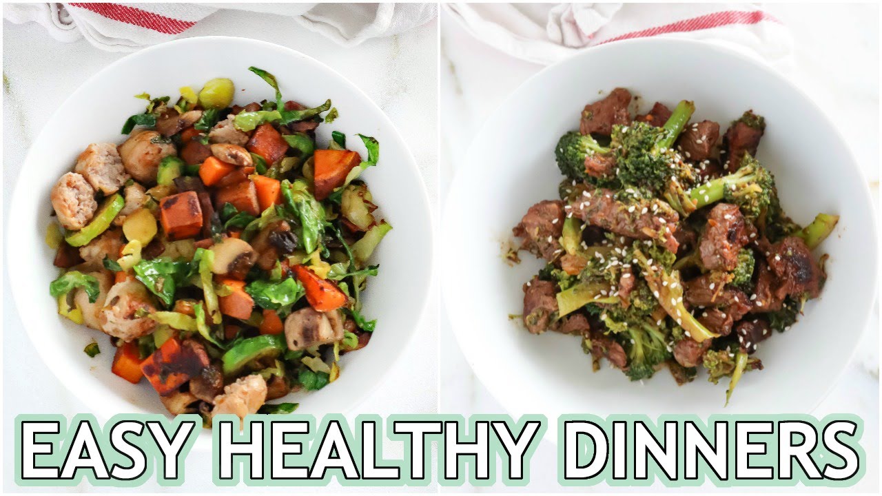 EASY PALEO DINNER RECIPES: healthy low carb dinner ideas