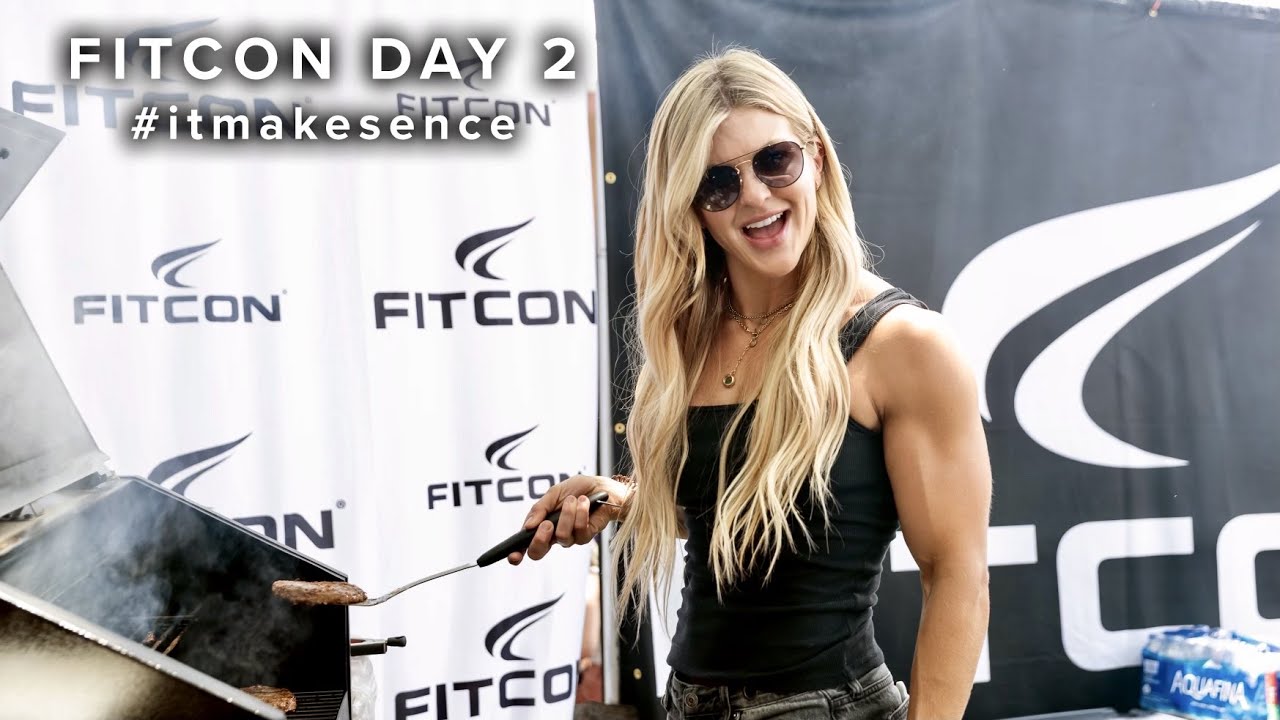 BROOKE ENCE VLOGS | BBQ at Fitcon!!!