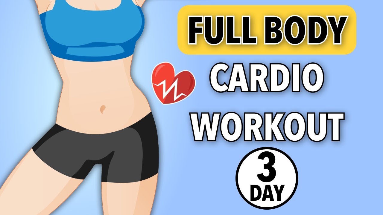 3 DAY CHALLENGE: FULL BODY CARDIO WORKOUT