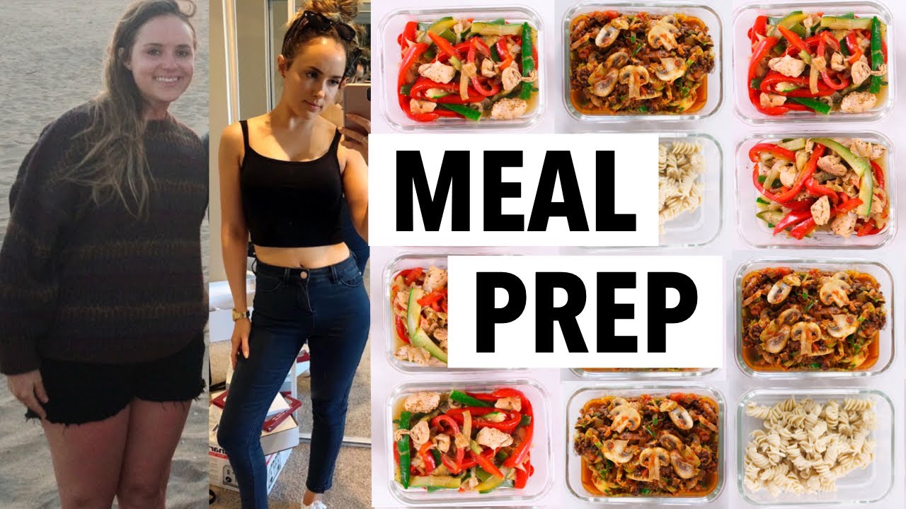 WEIGHT LOSS MEAL PREP WEEK FOR WOMEN (1 WEEK IN 1 HOUR) | how I lost 50+ lbs
