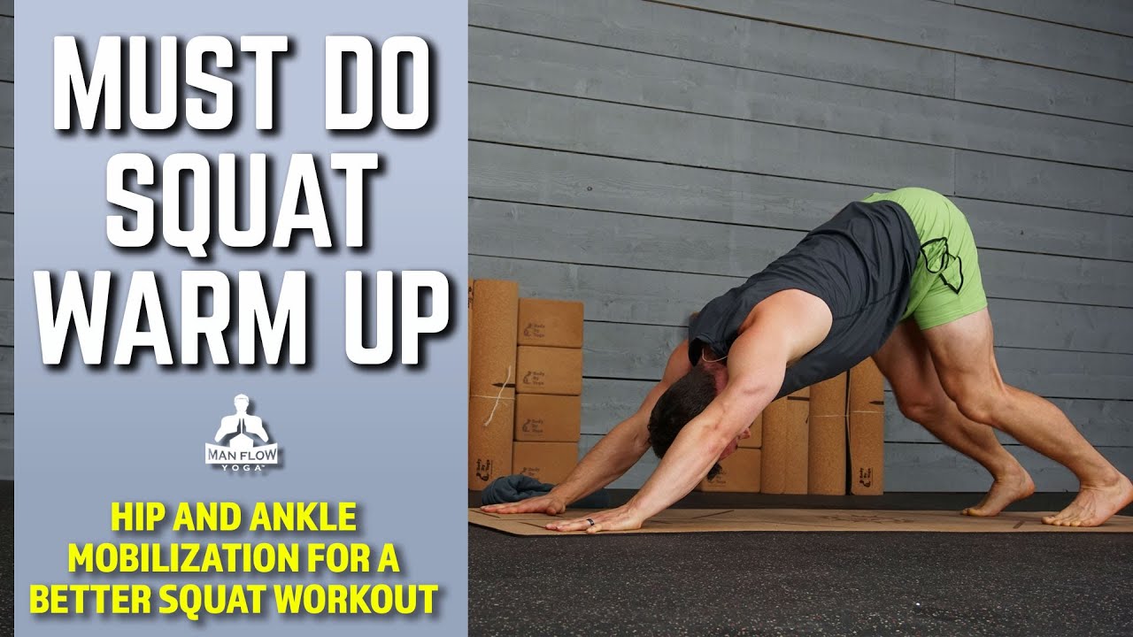 Must-Do Squat Warm-Up (Hip & Ankle Mobilization For A Better Squat Workout)