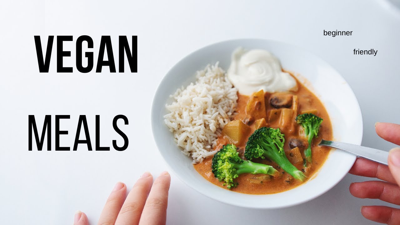 Vegan Meal Ideas for Beginners! (cozy & tasty)