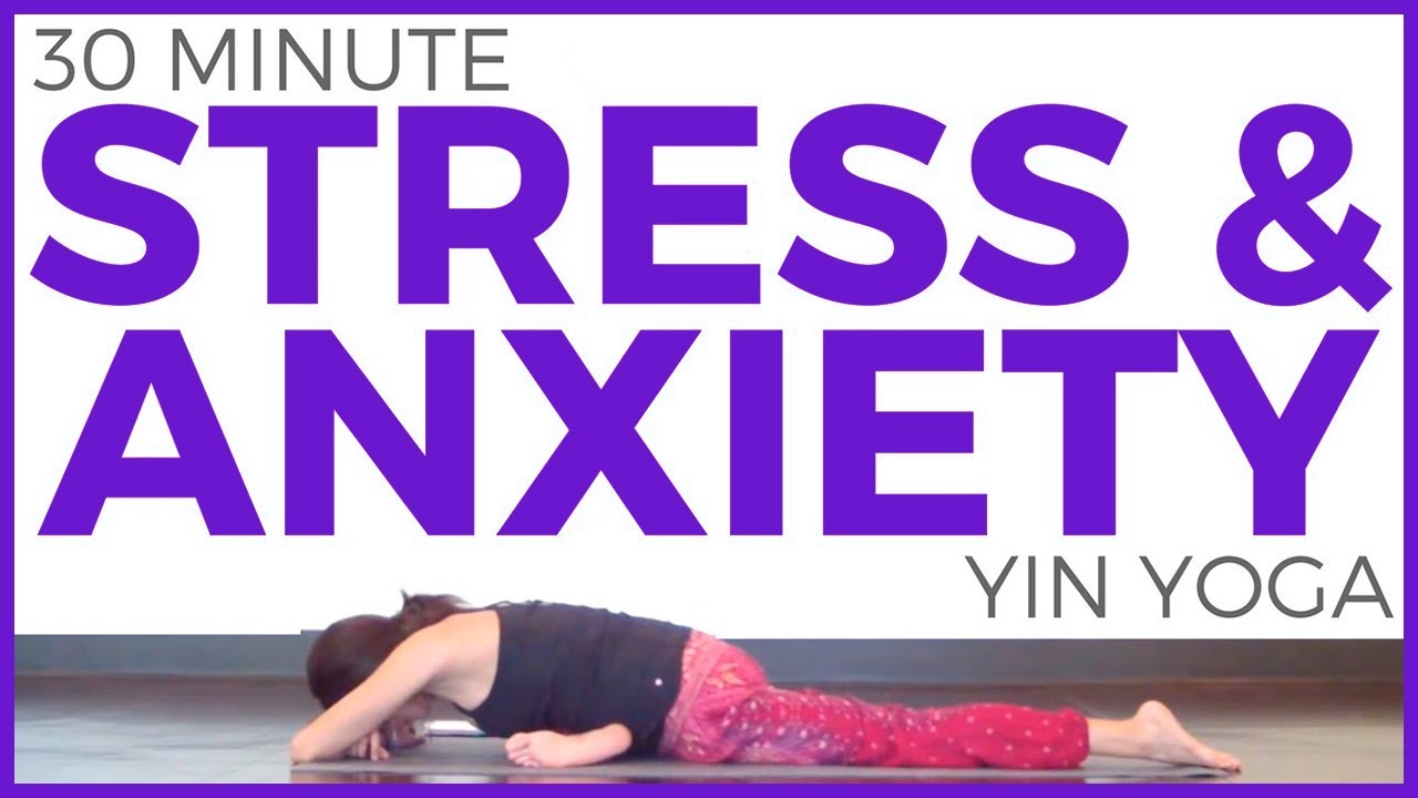 30 minute Yin Yoga for Stress & Anxiety | Sarah Beth Yoga
