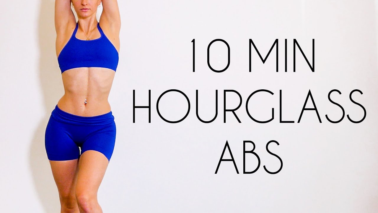 10 min LOWER ABS & LOVE HANDLE WORKOUT (No Equipment Belly Burn)