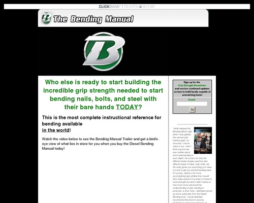Nail Bending System - How to Build Hand Strength to Bend Nails, Bolts, and Steel