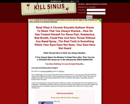 Sinus Treatment | Sinus Infection | Sinus Home Remedy