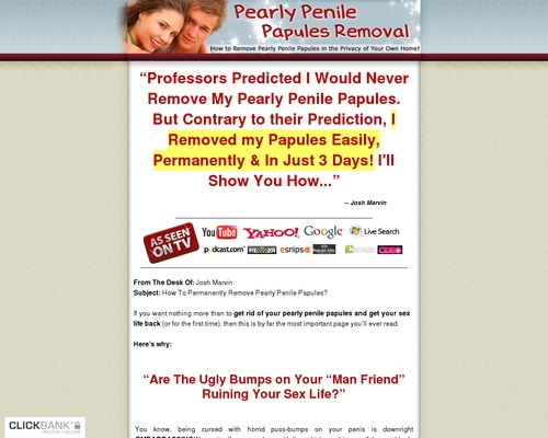 Pearly Penile Papules Removal - How to Remove Pearly Panile Papules at Home