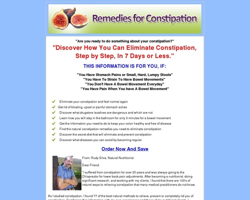 Natural Remedies For Constipation