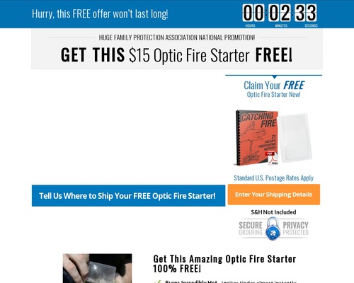 FREE Optic Fire Starter