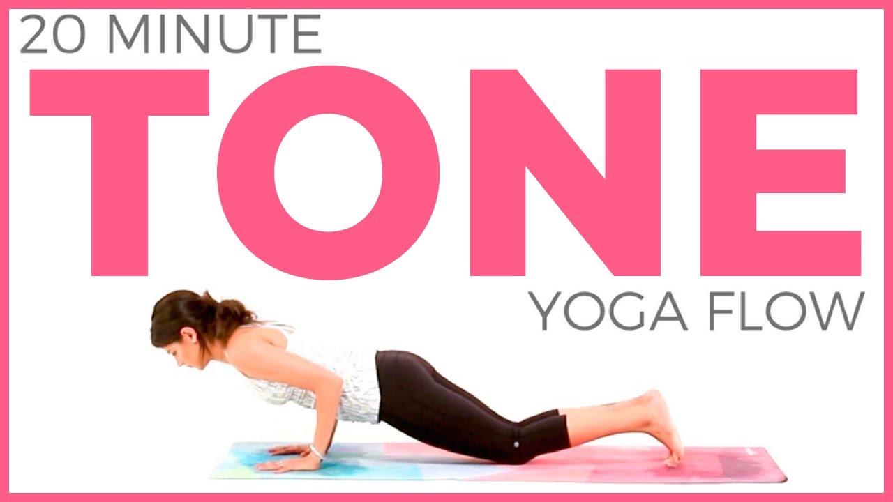 20 minute Power Yoga Workout 🔥 TONE YOGA FLOW | Sarah Beth Yoga