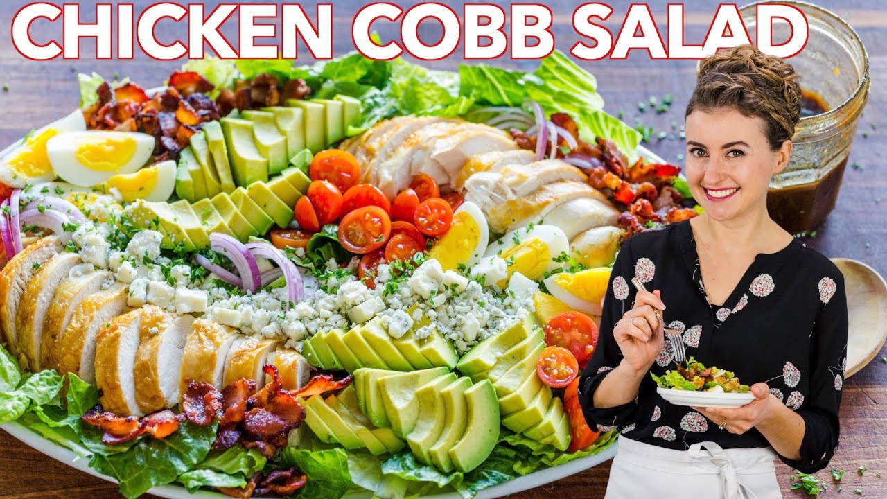 Best Cobb Salad Recipe - How to Make Cobb Salad