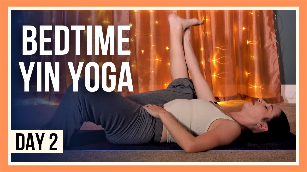 15 min Yin Yoga Stretches – Day #2 (EVENING YOGA FOR BEGINNERS)