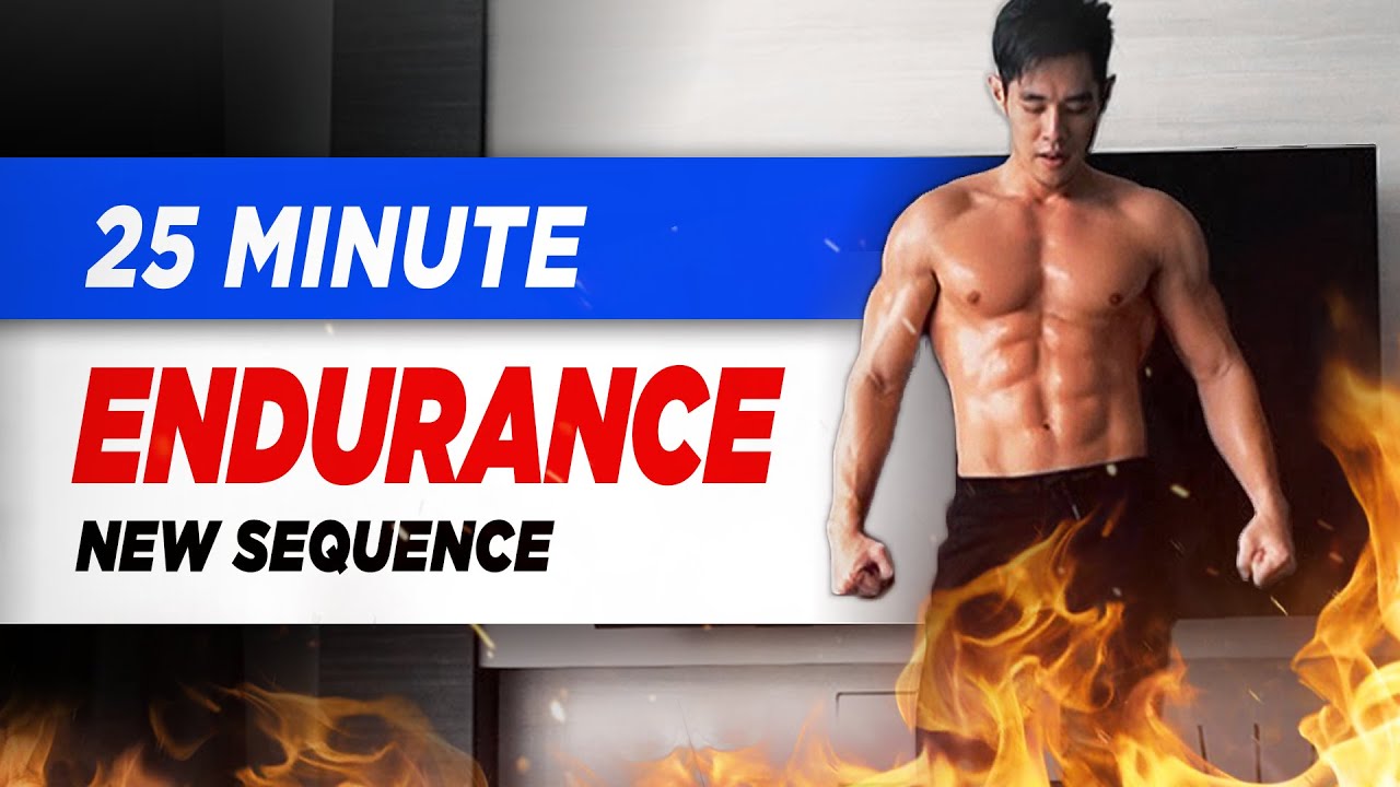 [Level 4] 25 Minute Fat-Burning Endurance Workout! (new style of workout!)
