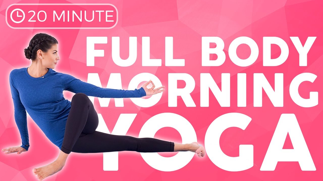 20 minute Full Body Power Morning Yoga Flow ðŸ”¥FEEL THE BURN | Sarah Beth Yoga