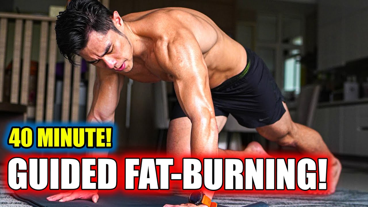 [Level 3-4+] 40 Minute Intensive Fat Burning! (with warm up & cool down)