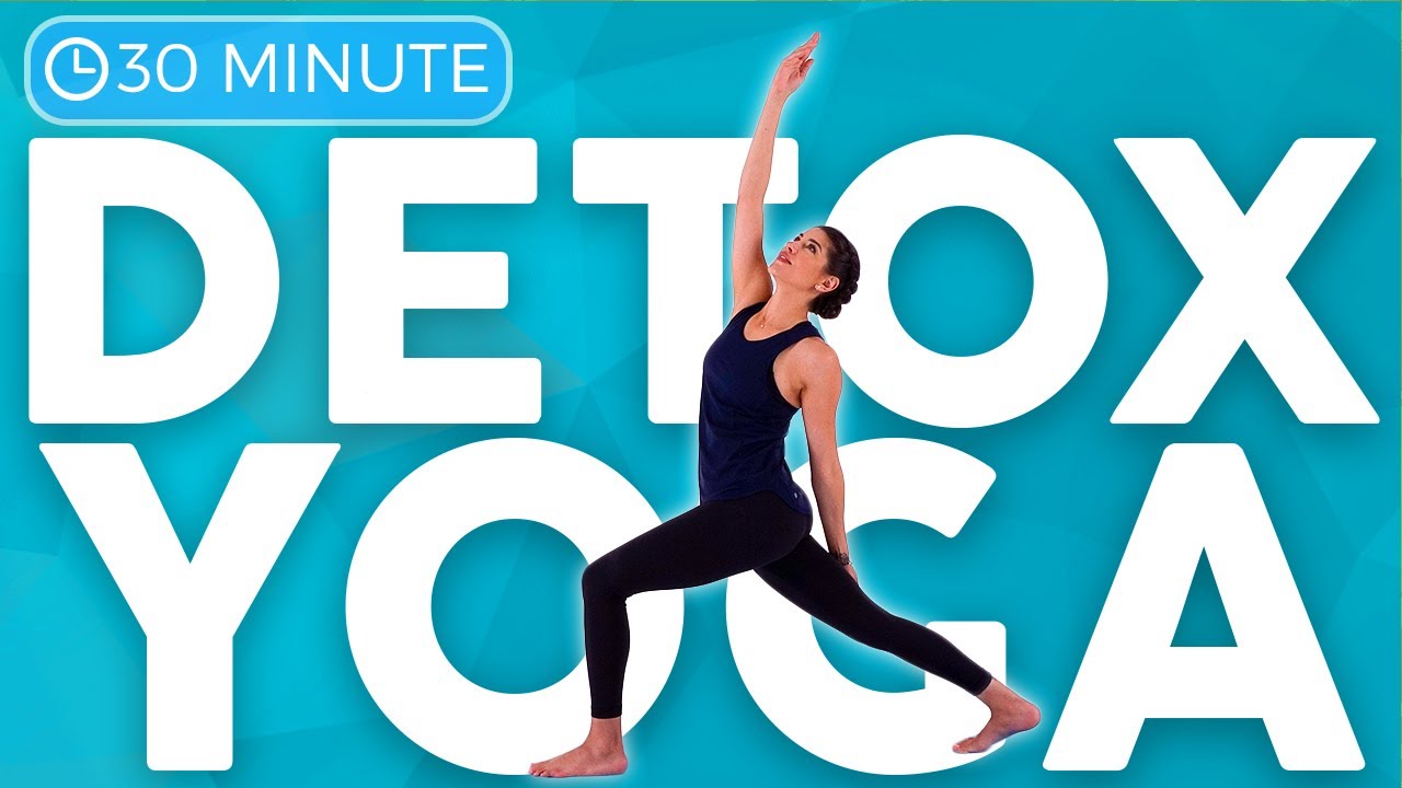30 minute Full Body Yoga Flow for Detox & Digestion | Sarah Beth Yoga