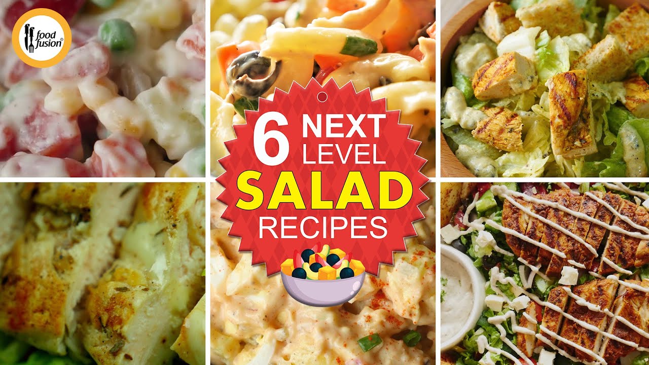 Next Level Salad Recipes By Food Fusion