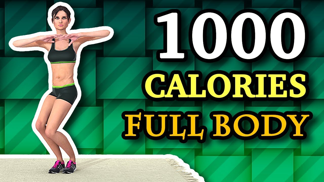 1000 Calorie Workout Cardio: Full Body Weight Loss And Toning