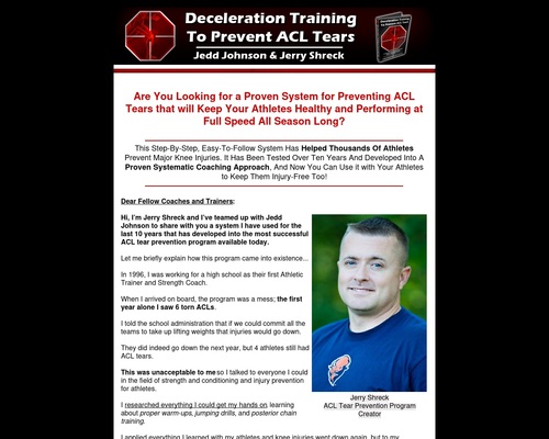 How to Prevent ACL Tears – Drills to Train Deceleration – How to Develop Safer, Stronger Knees to Prevent Knee Injuries