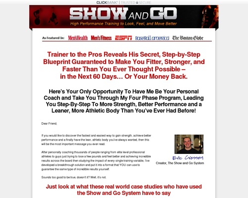 Show and Go Training by Eric Cressey | Show and Go Training by Eric Cressey