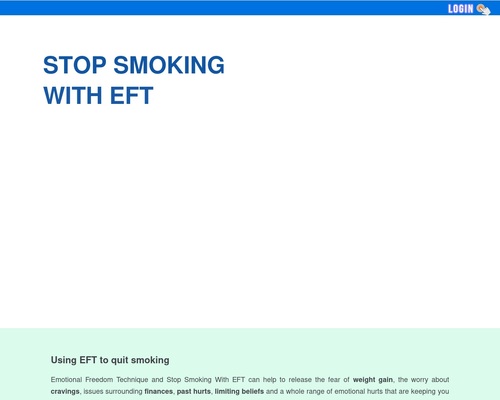 Quit Smoking With EFT - Stop Smoking With EFT Tapping Scripts