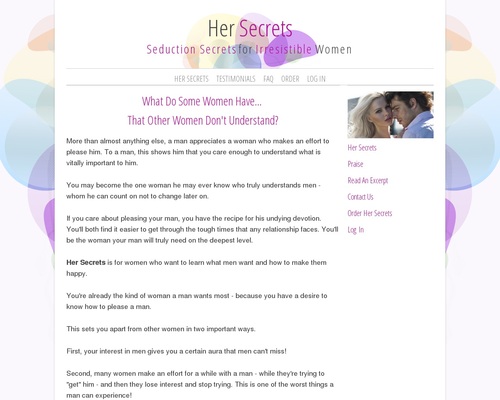 Her Secrets: Seduction Secrets For Irresistible Women