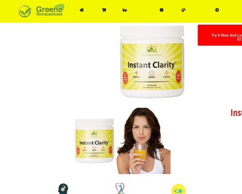 Greene Nutraceuticals – Energy and Mental Clarity