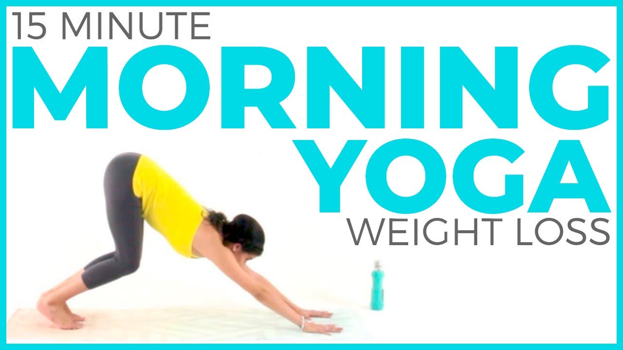 15 minute Morning Yoga For Weight Loss 🔥 Fat Burning Yoga Flow | Sarah Beth Yoga