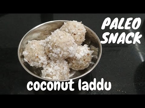 #paleosnacks #coconutladdu paleo snack recipe | keto diet recipe | easy coconut laddu | paleo diet