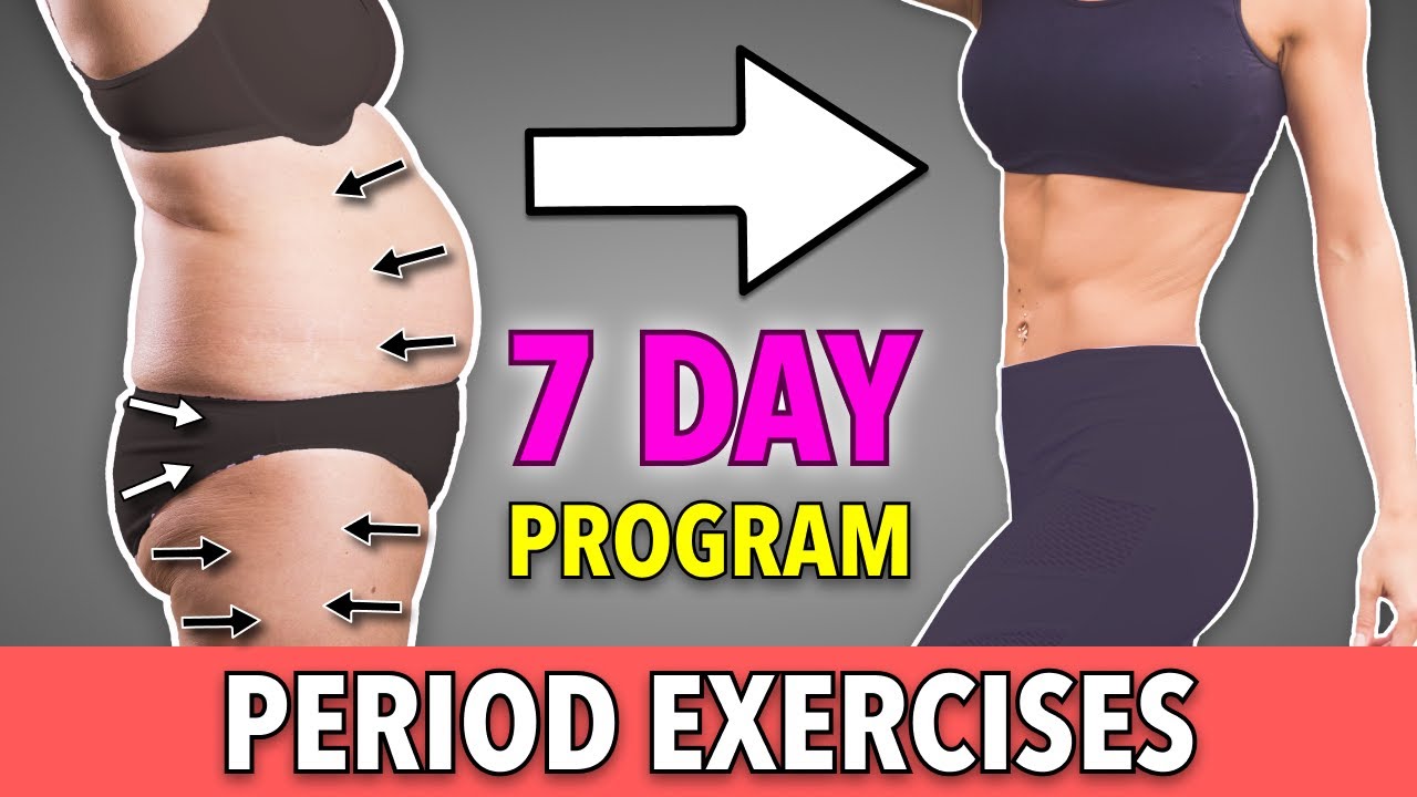 7-Day Period Workout: Easy Exercises At Home
