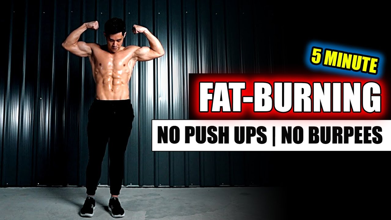 [Level 3] All Standing Fat-burning Workout (No Push Ups, No Burpees, No Plank)