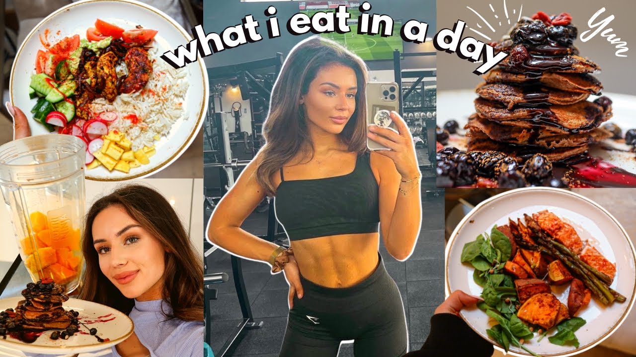 WHAT I EAT IN A DAY | fast, high protein, healthy meals