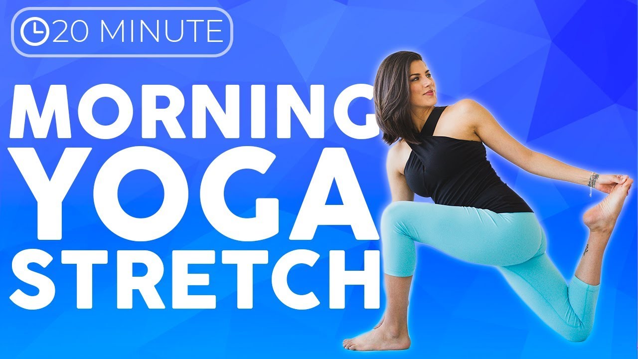 20 minute Full Body Morning Yoga Stretch 💙 SUNRISE YOGA | Sarah Beth Yoga