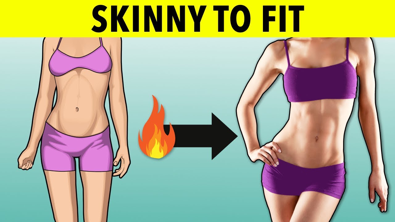 Skinny To Fit: Build Muscle If You Are Skinny //Home Workout