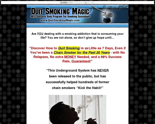 Quit Smoking Magic Official - Quit Smoking in Less than 7 Days