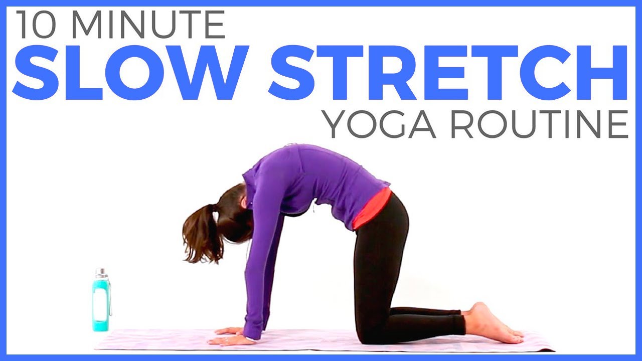 10 minute Simple Slow Stretch Yoga Routine | Sarah Beth Yoga