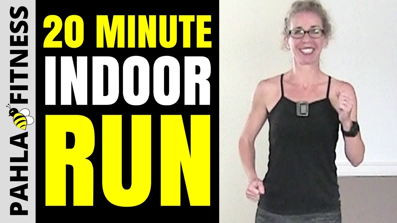 20 Minute, 1.5 Mile RUN Challenge | Indoor RUNNING Workout | Learn to Run with Pahla B Fitness
