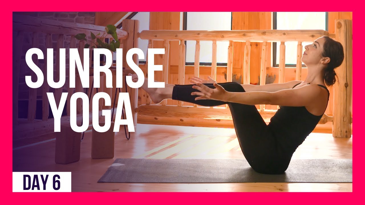 10 min SUNRISE Yoga for Energy – Day #6 (REFRESHING MORNING YOGA STRETCH)