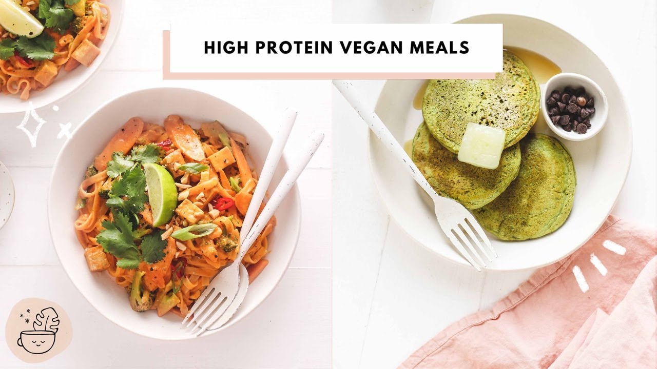 What I Eat in a Day | High Protein Vegan Meals + Tips!