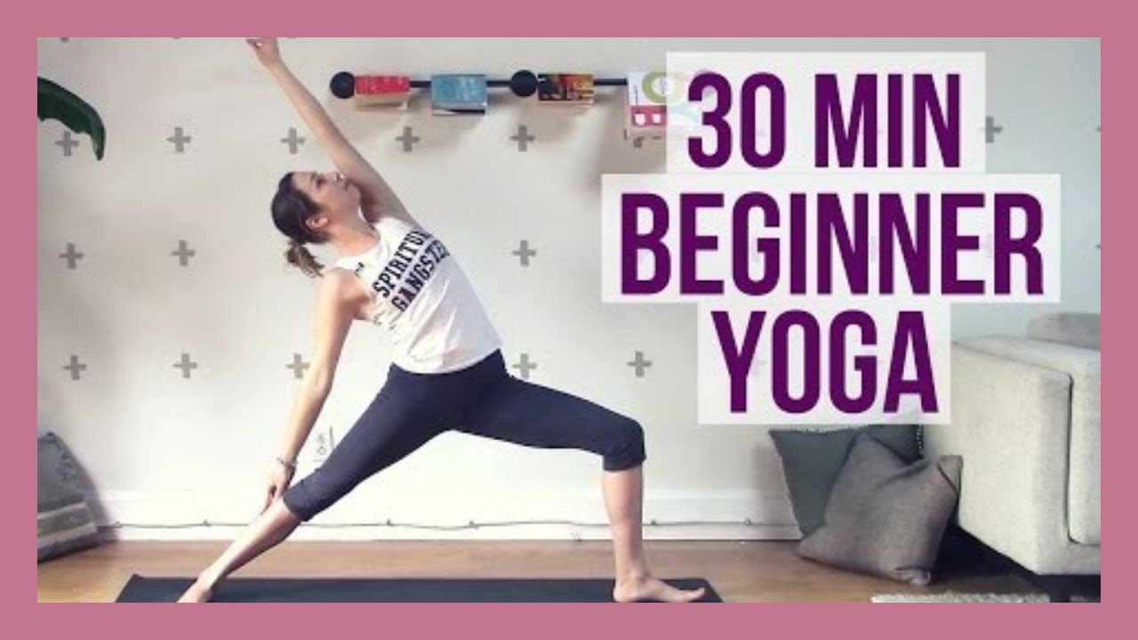 30 min Beginner Yoga - Full Body Yoga for Strength and Flexibility