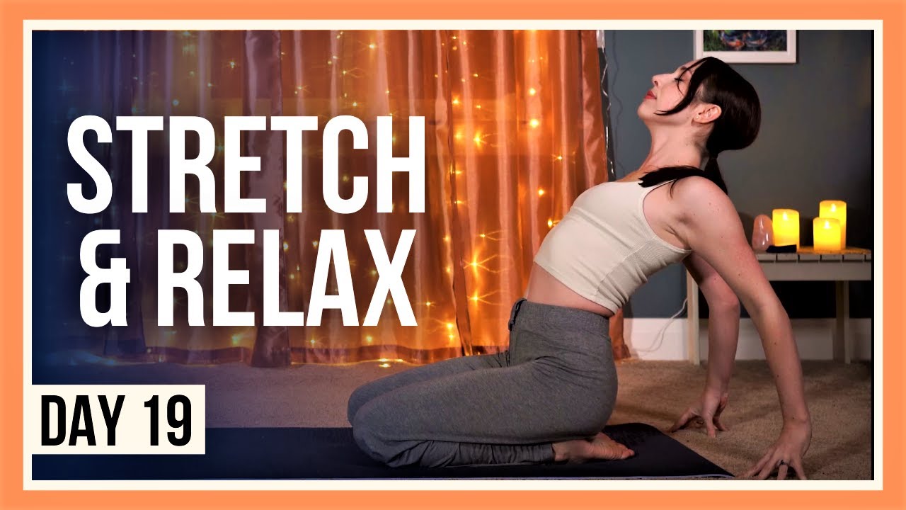 15 min Evening Yoga Stretches – Day #19 (EVENING YOGA FLOW)