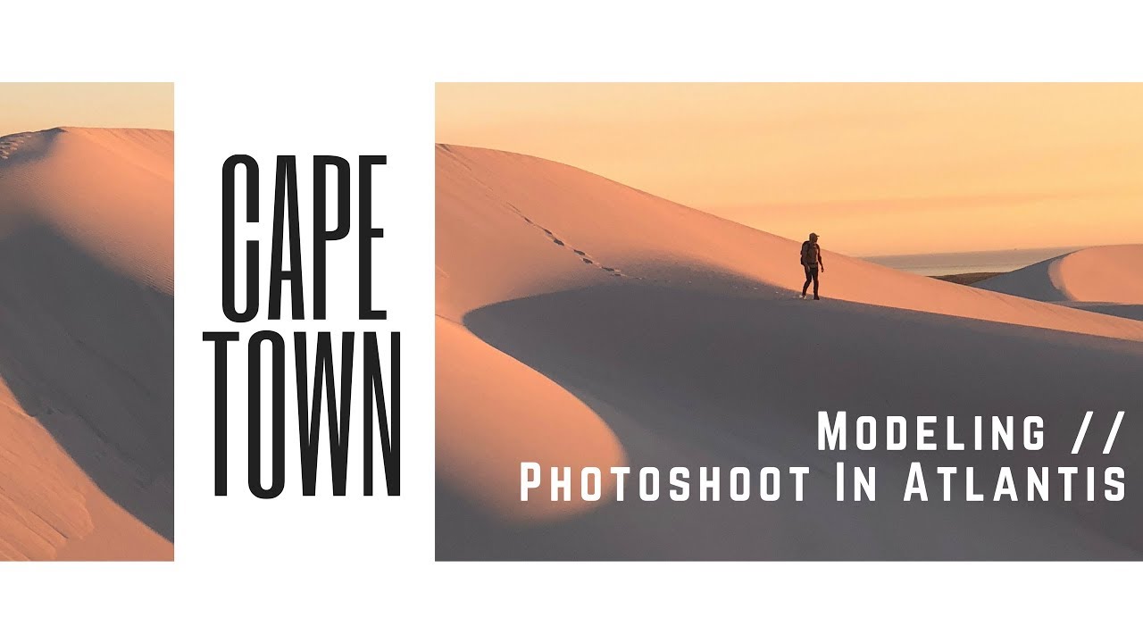 Life Of An International Male Model // Epic BTS Photoshoot in Cape Town, South Africa!