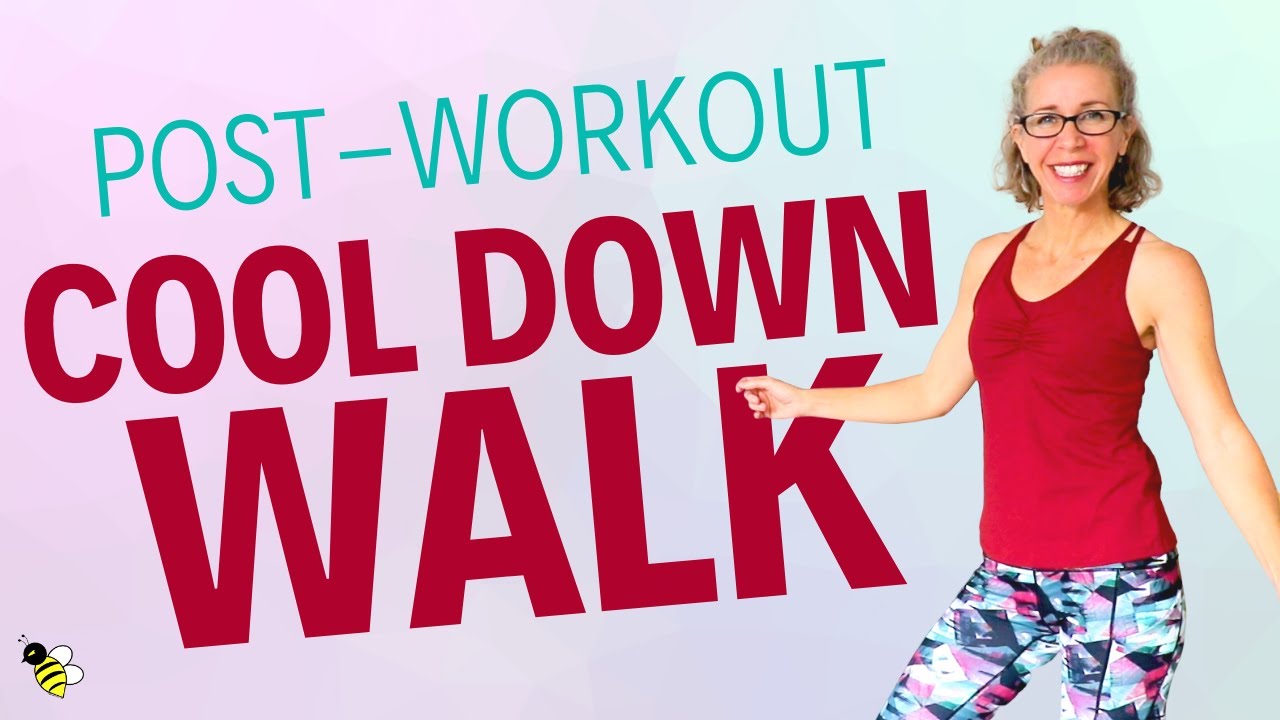 Post Workout Cool Down WALK with Gentle STRETCHING | Pahla B's Fit Tips