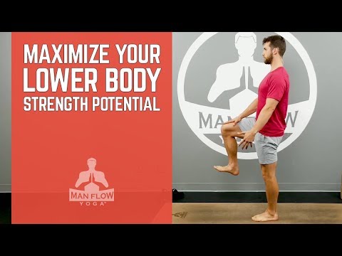 Increase Lower Body Strength Potential (Improve Mobility & Muscle Activation) Yoga for Men Workout